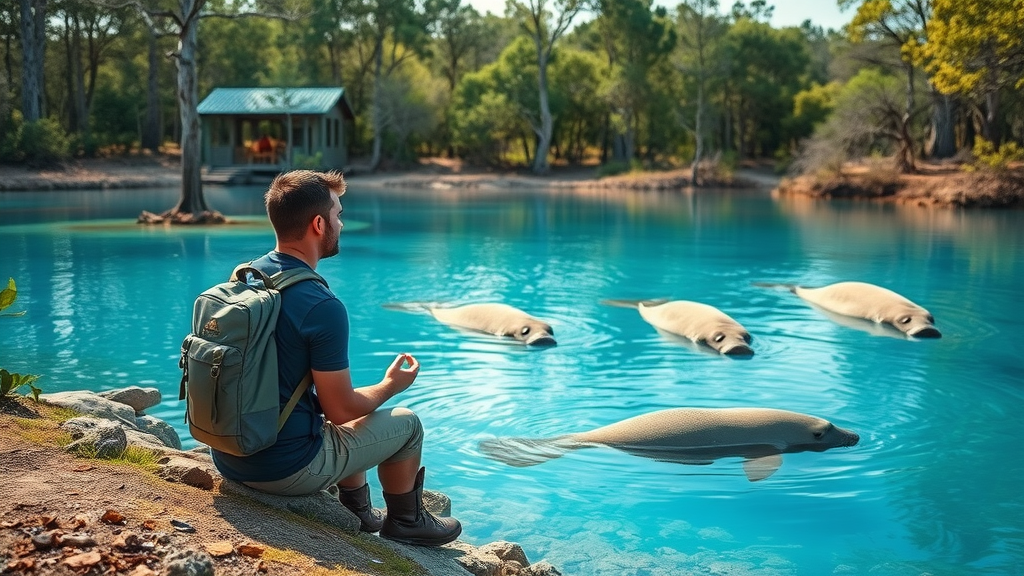 Camping retreat with nature at Blue Spring Park